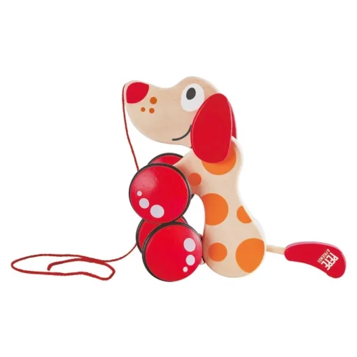 Hape Perrito Pepe Arrastre Juguete De Madera * Preescolar