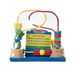 Melissa & Doug Primer Laberinto Con Cuentas * Preescolar