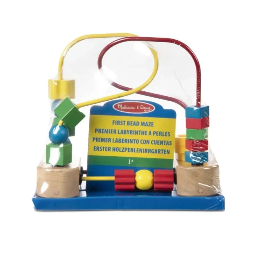 Melissa & Doug Primer Laberinto Con Cuentas * Preescolar