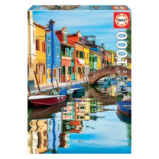 Educa Borrás Puzzle 1000 Piezas Burano* Puzzles Y Construcciones