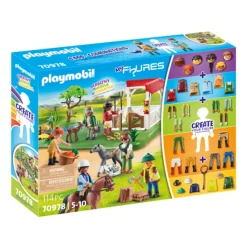Playmobil Rancho De Caballos My Figures* Muñecos Articulados