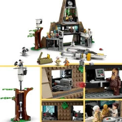 LEGO Set De Construccion Base Rebelde De Yavin 4 Star Wars* Puzzles Y Construcciones