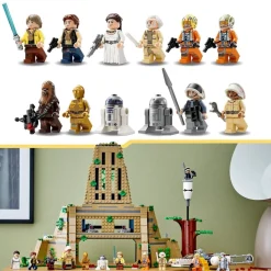 LEGO Set De Construccion Base Rebelde De Yavin 4 Star Wars* Puzzles Y Construcciones