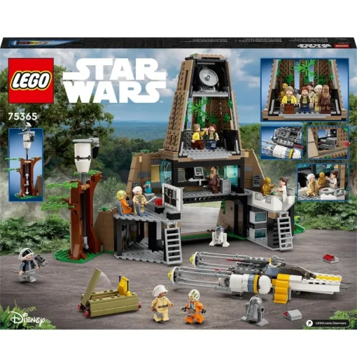 LEGO Set De Construccion Base Rebelde De Yavin 4 Star Wars* Puzzles Y Construcciones