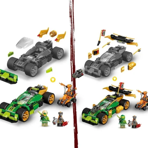 LEGO Set De Construccion Coche Transformable Deportivo Evo De Lloyd Ninjago* Puzzles Y Construcciones