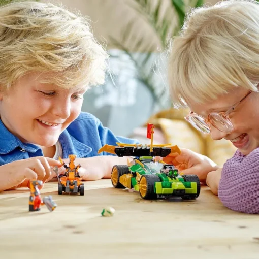 LEGO Set De Construccion Coche Transformable Deportivo Evo De Lloyd Ninjago* Puzzles Y Construcciones
