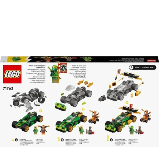 LEGO Set De Construccion Coche Transformable Deportivo Evo De Lloyd Ninjago* Puzzles Y Construcciones