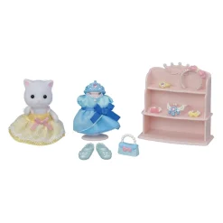 Sylvanian Families Set Vestidor De Princesa* Munecas Y Peluches