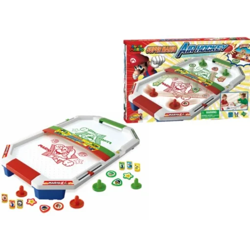 Epoch Super Mario Air Hockey Attack* Juegos De Mesa