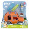 Bluey Vehiculo De Juguete Family Cruiser Con Figura De Bandit El Padre De * Preescolar